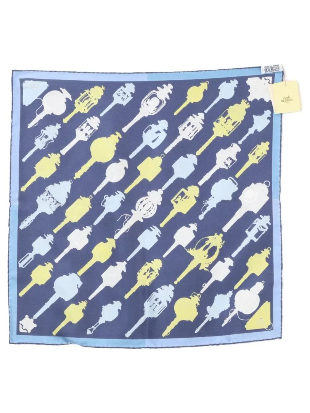 Hermes 02 Merveilleuses Lanternes Silk Carre 45 Scarf